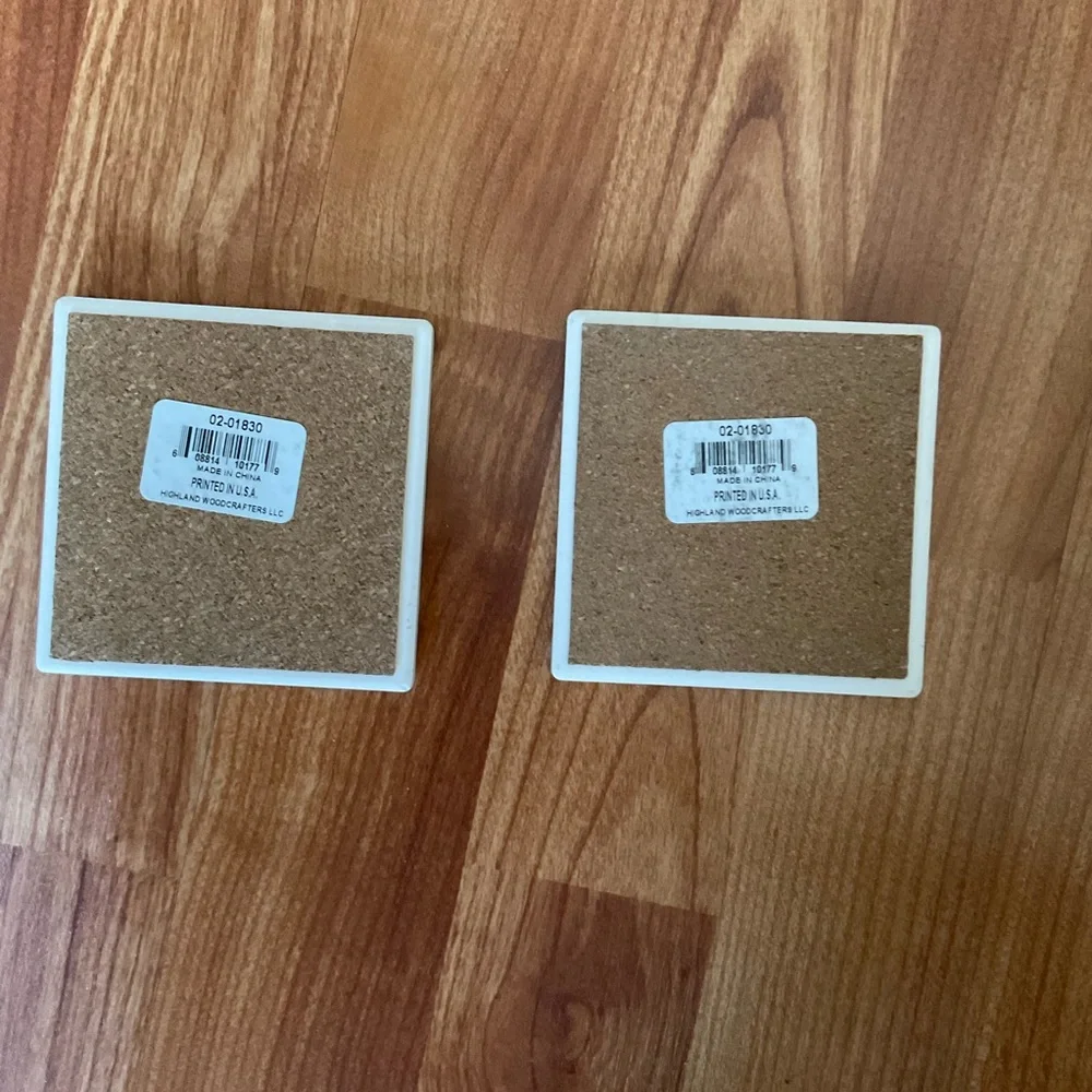 4/$15 Two Funny humorous coasters